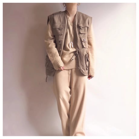 "AIKAR" oversized fishing vest