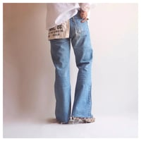 90s made in USA Levi's 646 cutoff denim