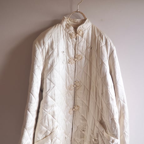 60s〜 chinese embroidered quilt jacket