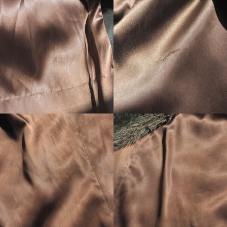 70s "Furrage Tissavel" faux fur long coat