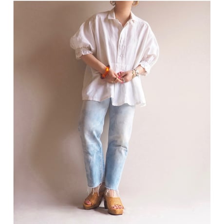 80s made in USA Levi's 501 bleach denim pants
