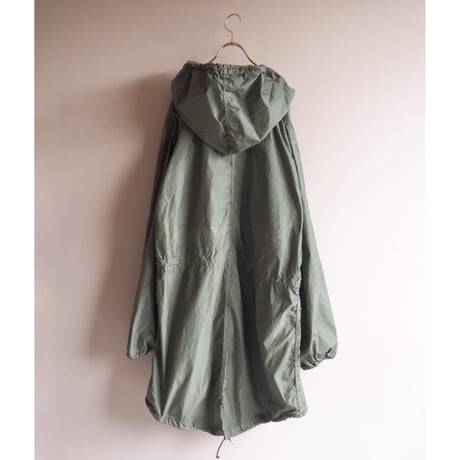 80s U.S army snow camo parka (over dyed/OV)