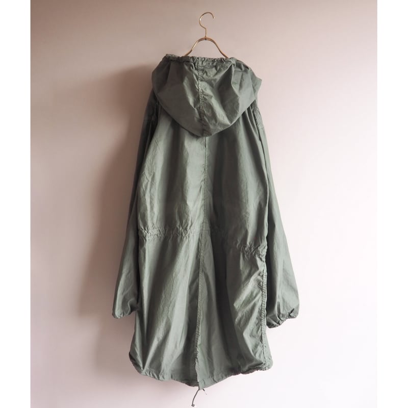 80s U.S army snow camo parka (over dyed/OV) | N