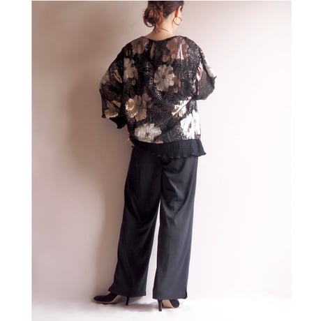 "Ann Taylor" black wide pants