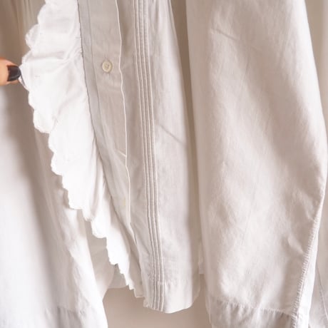 1900s〜 edwardian ruffle night blouse