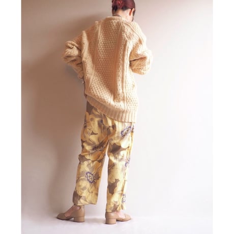 ”Jamie Sadock" floral silk pants