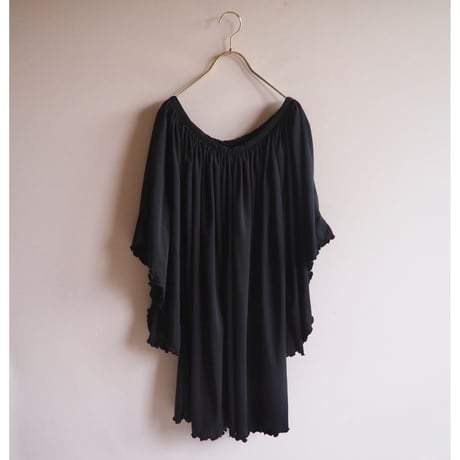 vintage angel sleeve blouse