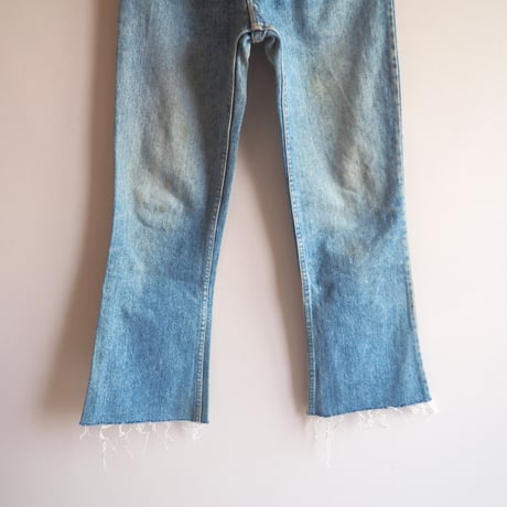 90s made in USA Levi's 646 cutoff denim