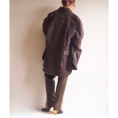"Haris DE LUX" tweed back design jacket