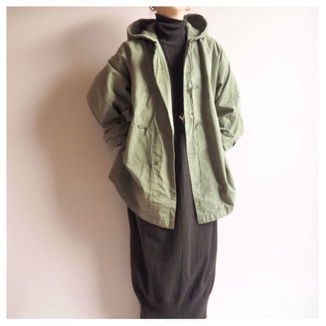 Italian Army deadstock snow camo parka (KH)