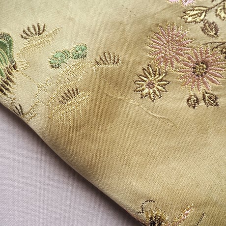 60s chinese embroidered robe