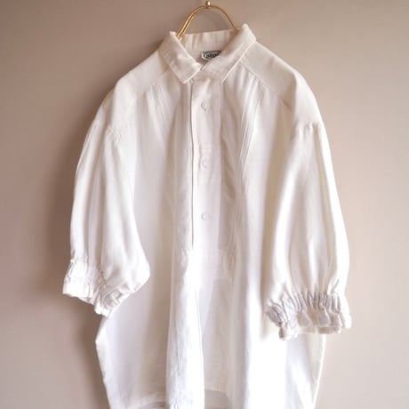 vintage embroidered cotton folk blouse