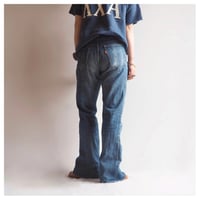80s made in USA Levi's 646 cutoff denim