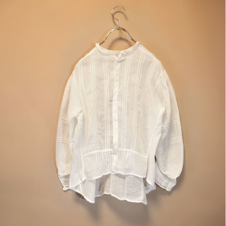 10〜20s edwardian floral embroidered blouse