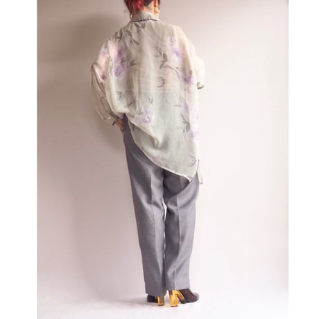 "alfred dunner" grey easy pants