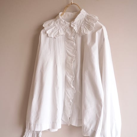 1900s〜 edwardian ruffle night blouse