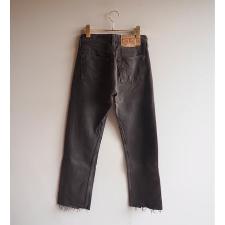 90s made in USA Levi's 501 cut off denim