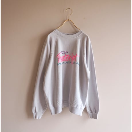 80s "Hanes" logo print sweat