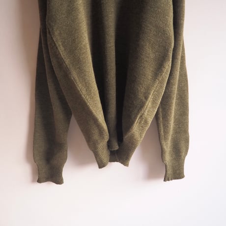 60〜70s Netherlands Army V-neck sweater