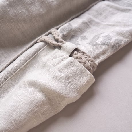 vintage folk linen design pants