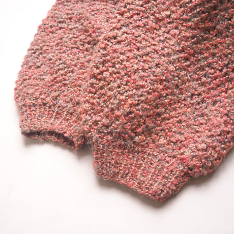 vintage hand knit mohair design sweater