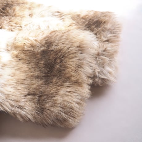 70s "Furrage Tissavel" faux fur coat