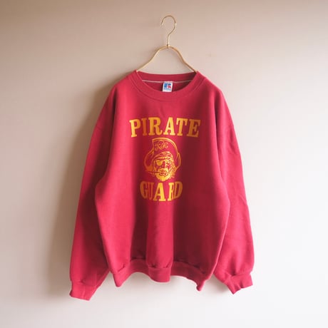 80〜90s "Russel Athletic" print sweat