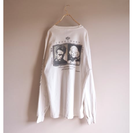 00s〜 "Hanes" print long t-shirts