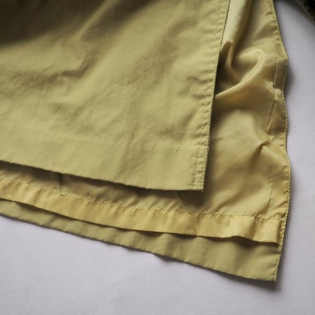 80s〜 euro vintage pistàcchio design trench coat