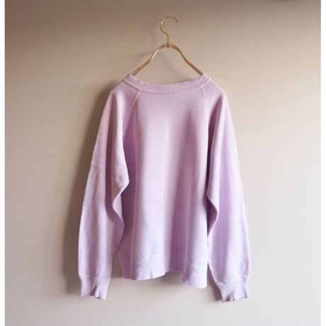 vintage lavender bird print sweat