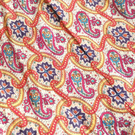 Liz claiborne rayon paisley flare maxi skirt