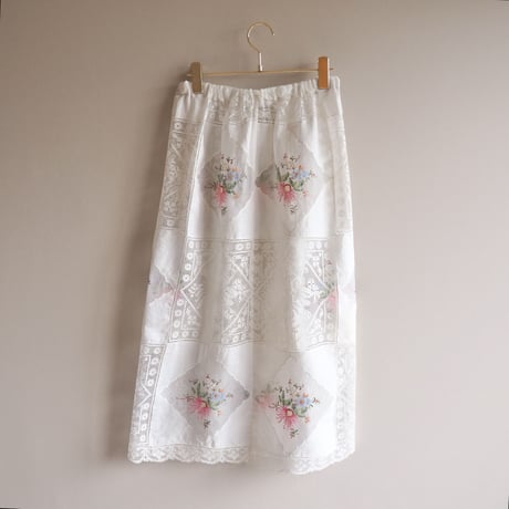 original remake lace midi skirt