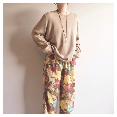 "LAUREN" silk cashmere oversized sweater