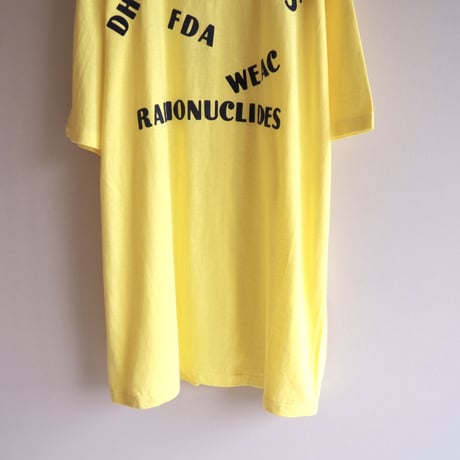 80s "Hanes" flock print t-shirts