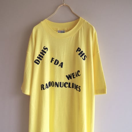 80s "Hanes" flock print t-shirts