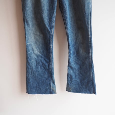 80s made in USA Levi's 646 cutoff denim