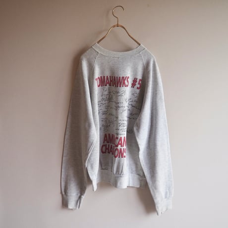 90s "TULTEX"  fade print sweatshirt