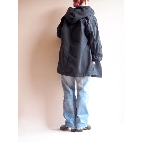 Italian Army deadstock snow camo parka (BK)
