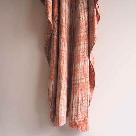 vintage embroidered tie dye kaftan dress