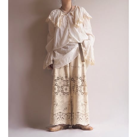 original remake lace wide pants