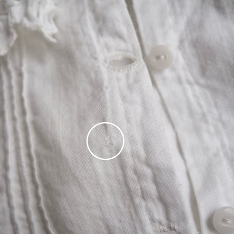 1900s〜 edwardian lace collar night blouse