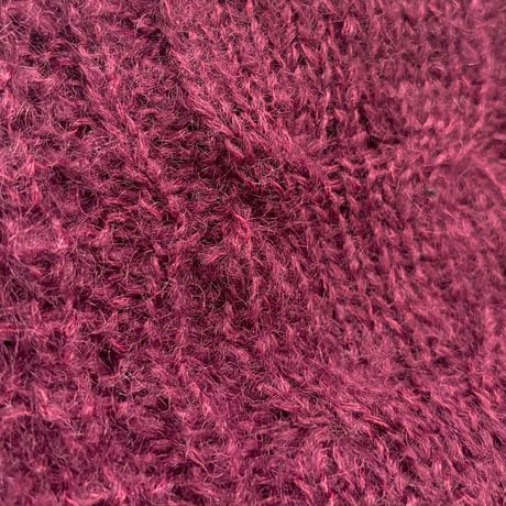 80s "FORENZA" mohair cable cardigan