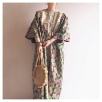 vintage embroidered kaftan dress