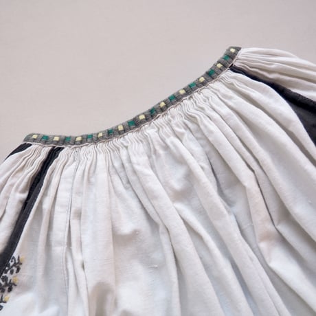 vintage romanian embroidered blouse
