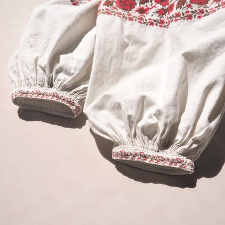 vintage ukrainian embroidered midi dress