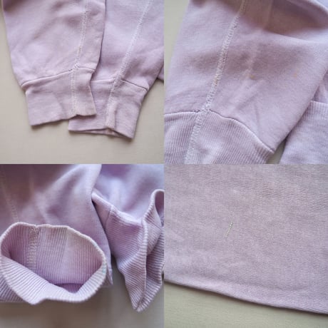 vintage lavender bird print sweat