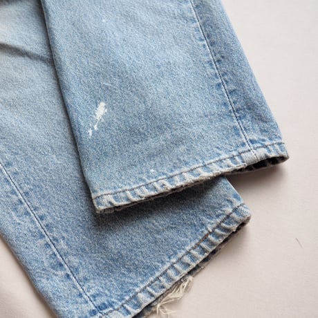 90s made in USA Levi's 501xx damage denim pants