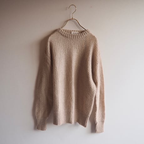 "Mac Rolly" deadstock mohair blend sweater