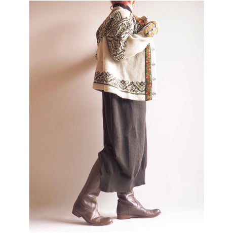 ”Nordstrikk" Light Grey nordic cardigan