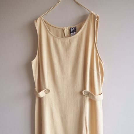 vintage design sleeveless maxi dress